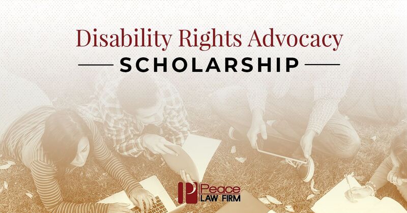 Peace Law Firm Disability Rights Advocacy Scholarship